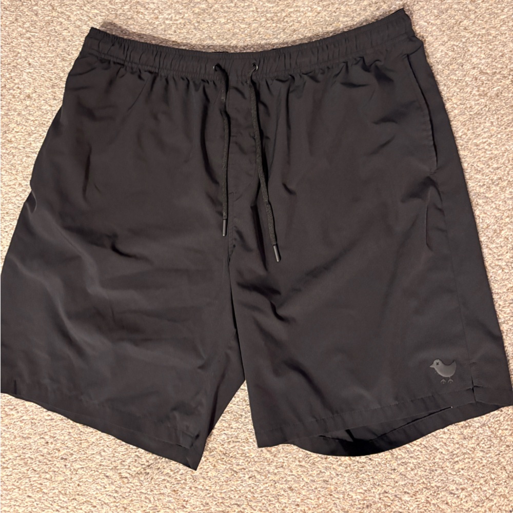 Bad Birdie Black Performance Shorts 2XL